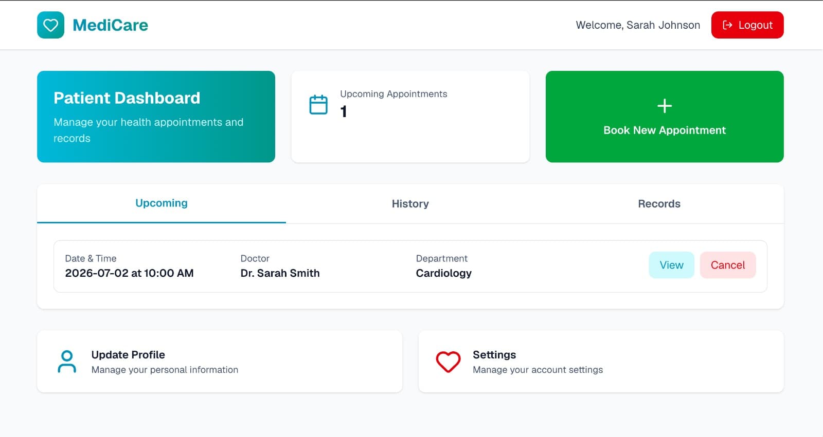 Medicare screenshot 1